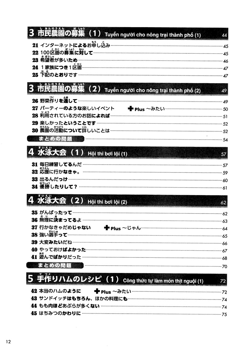 giáo trình luyện thi năng lực tiếng nhật try! - n3 (kèm 1 cd)