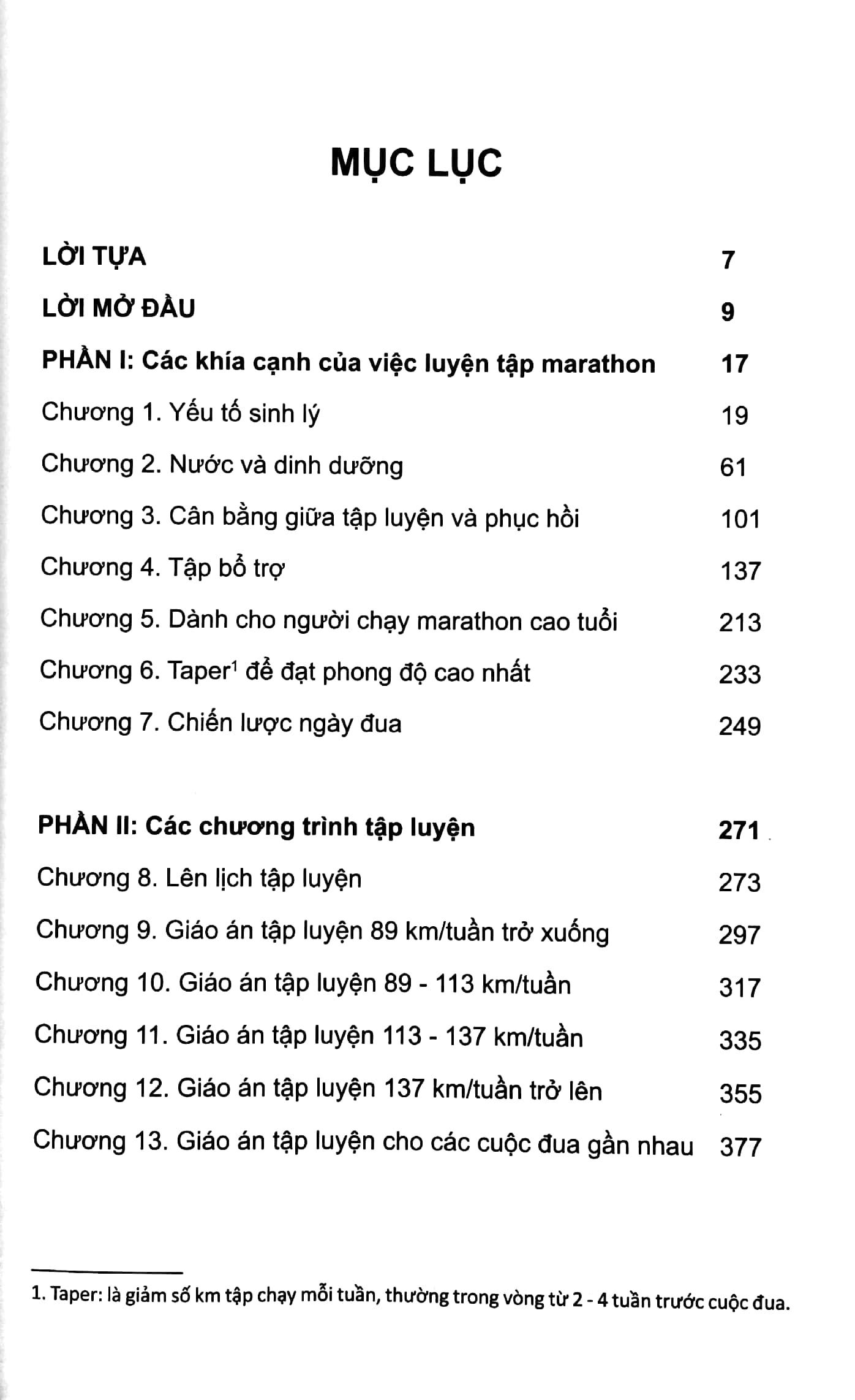 giáo trình marathon nâng cao - dành cho những chân chạy sẵn sàng tập luyện chăm chỉ và bài bản