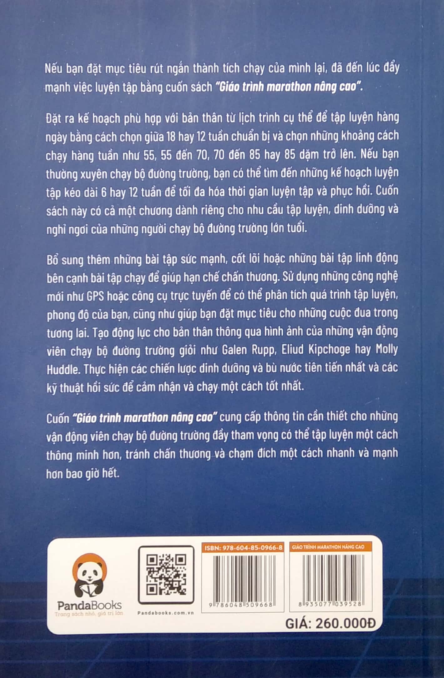 giáo trình marathon nâng cao - dành cho những chân chạy sẵn sàng tập luyện chăm chỉ và bài bản