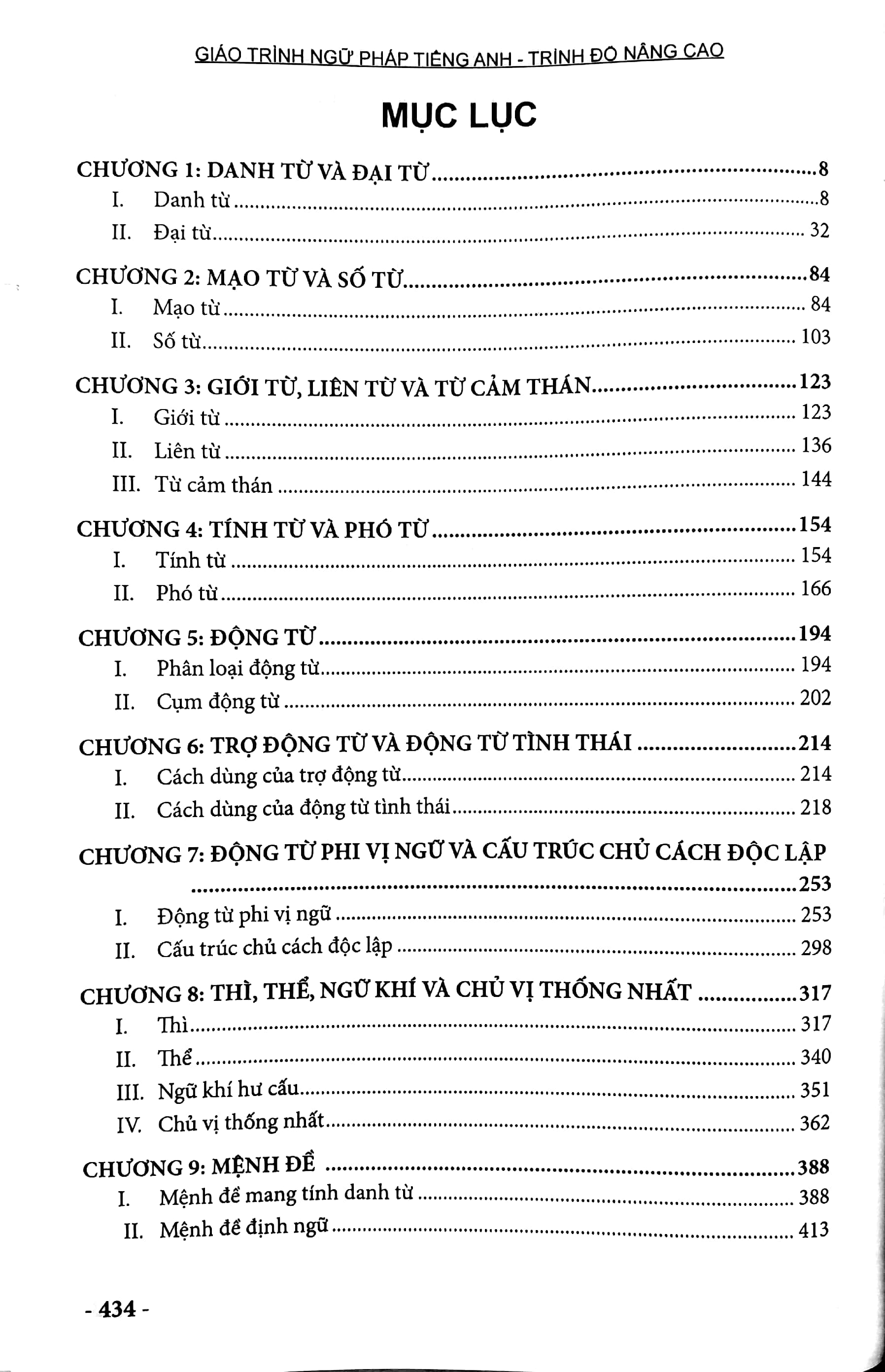 giáo trình ngữ pháp tiếng anh