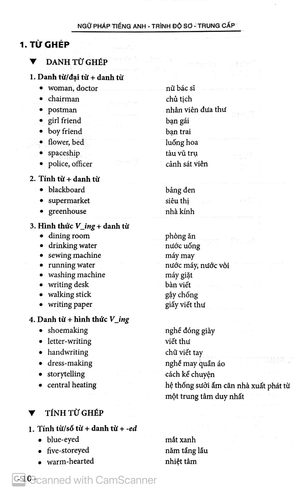 giáo trình ngữ pháp tiếng anh (trình độ sơ - trung cấp)