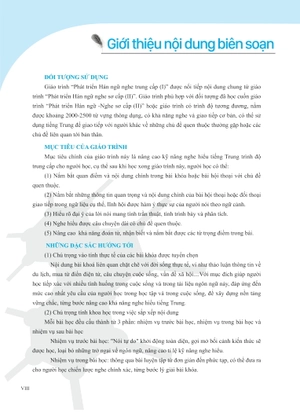 giáo trình phát triển hán ngữ - nghe trung cấp 1