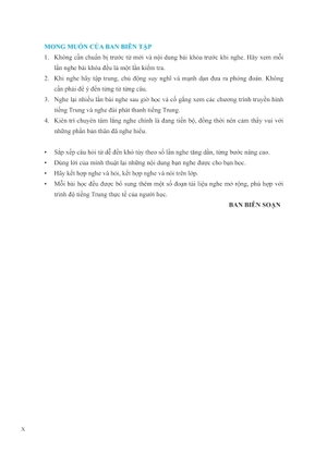 giáo trình phát triển hán ngữ - nghe trung cấp 2