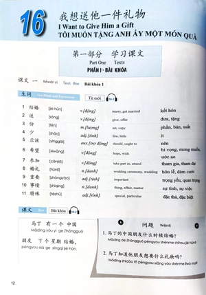 giáo trình phát triển hán ngữ tổng hợp sơ cấp 1 - tập 2 (tái bản 2023)