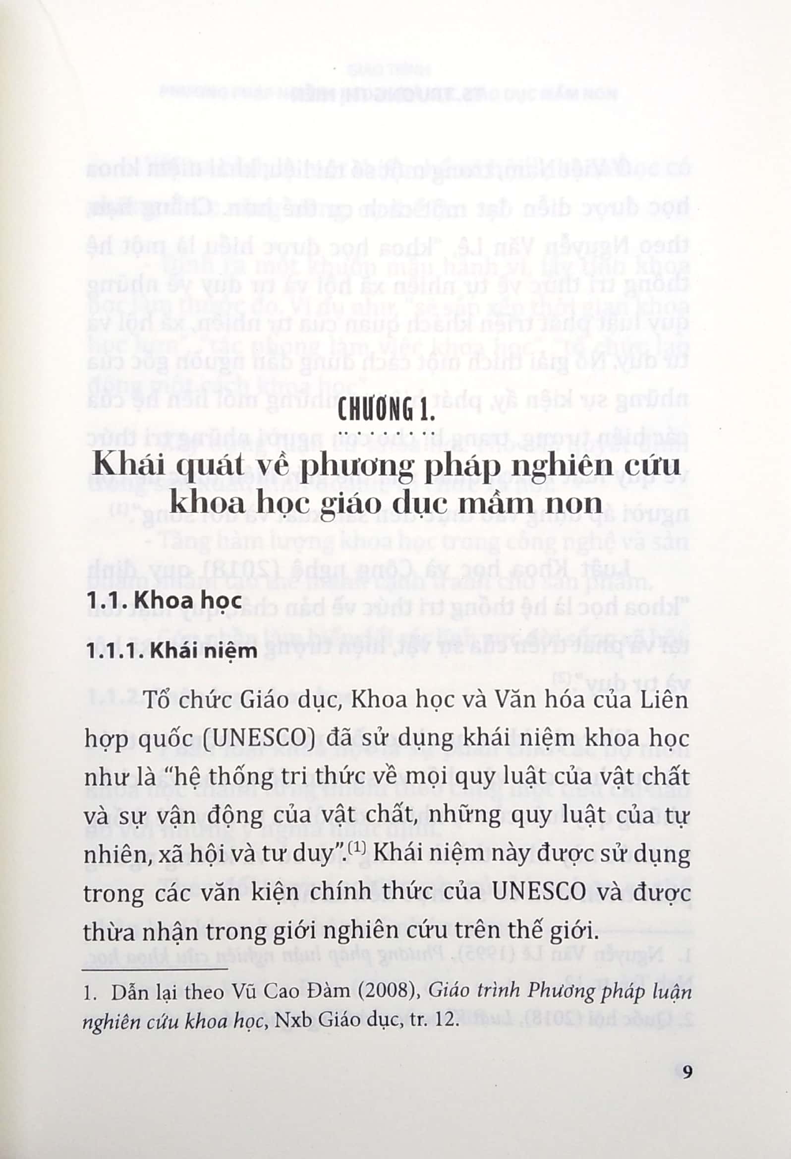 giáo trình phương pháp nghiên cứu khoa học giáo dục mầm non