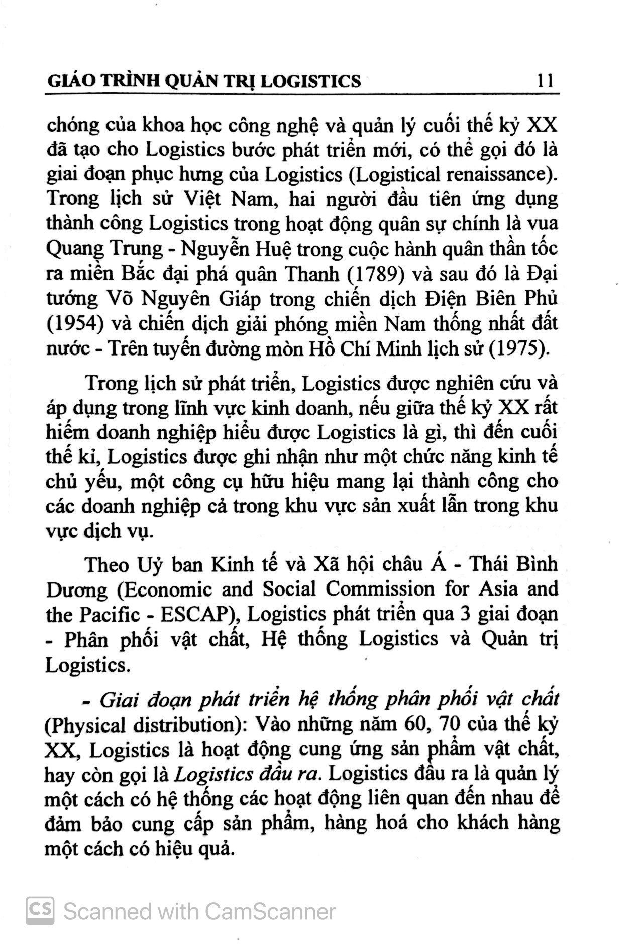 giáo trình quản trị logistics (dùng cho ngành kinh tế và quản trị kinh doanh) (tái bản 2023)