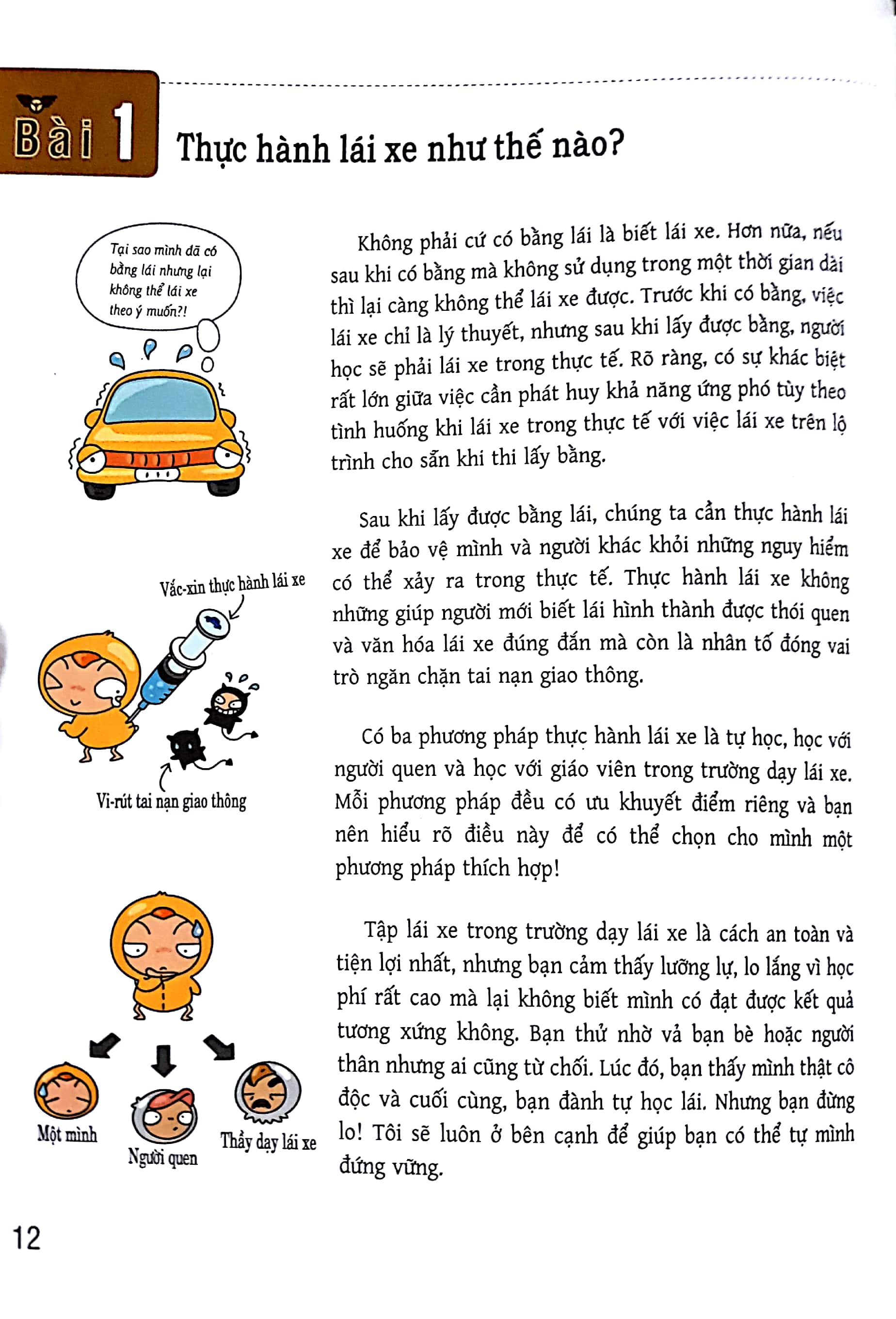 giáo trình thực hành lái xe cơ bản