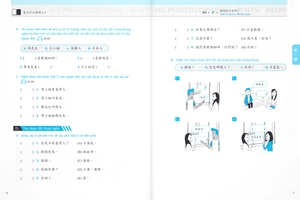 giáo trình tiếng hoa đương đại - sách bài tập + sách tập viết 1-1