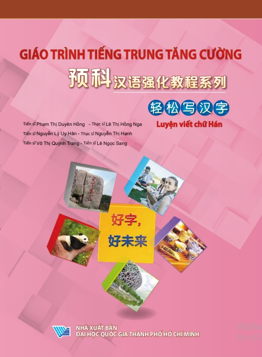giáo trình tiếng trung tăng cường - luyện viết chữ hán