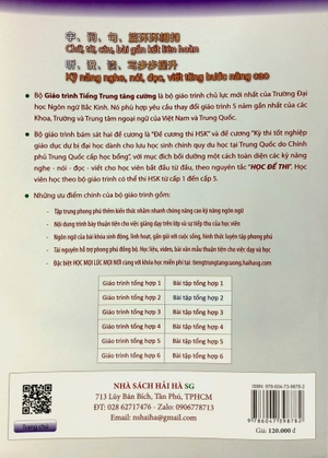 giáo trình tiếng trung tăng cường - sách bài tập tổng hợp - quyển 2/6