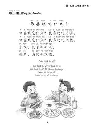 giáo trình tiếng trung trẻ em - xin chào tiếng trung - sách bài tập 2