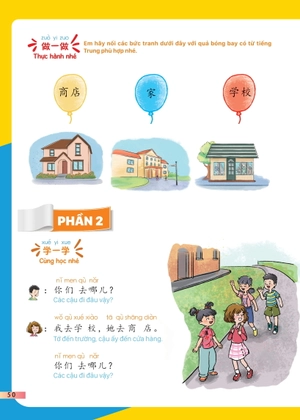 giáo trình tiếng trung trẻ em - xin chào tiếng trung - sách giáo trình 2