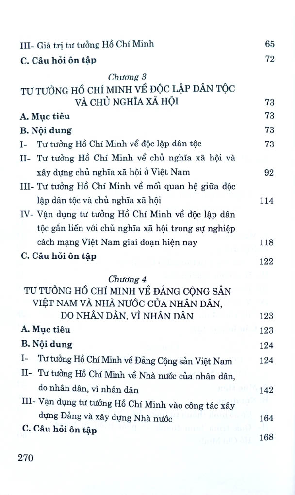 giáo trình tư tưởng hồ chí minh - dành cho bậc đại học không chuyên lý luận chính trị