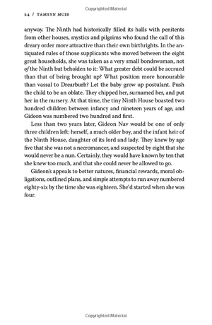 gideon the ninth (locked tomb trilogy, 1)