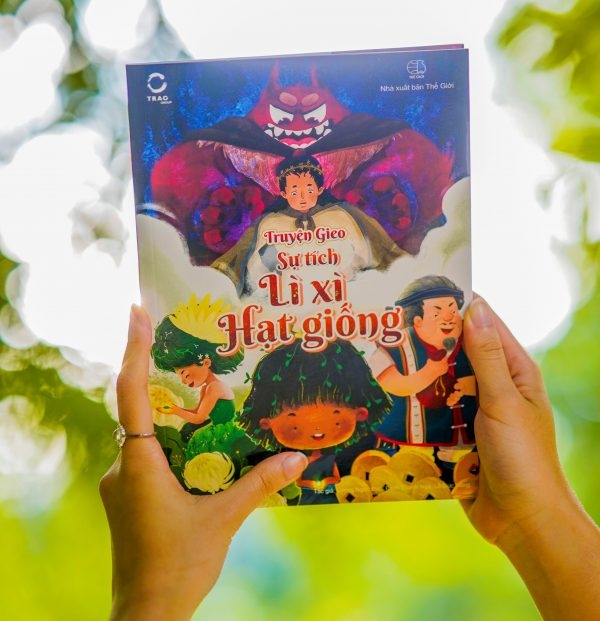 gieo - bộ truyện tranh sự tích lì xì hạt giống