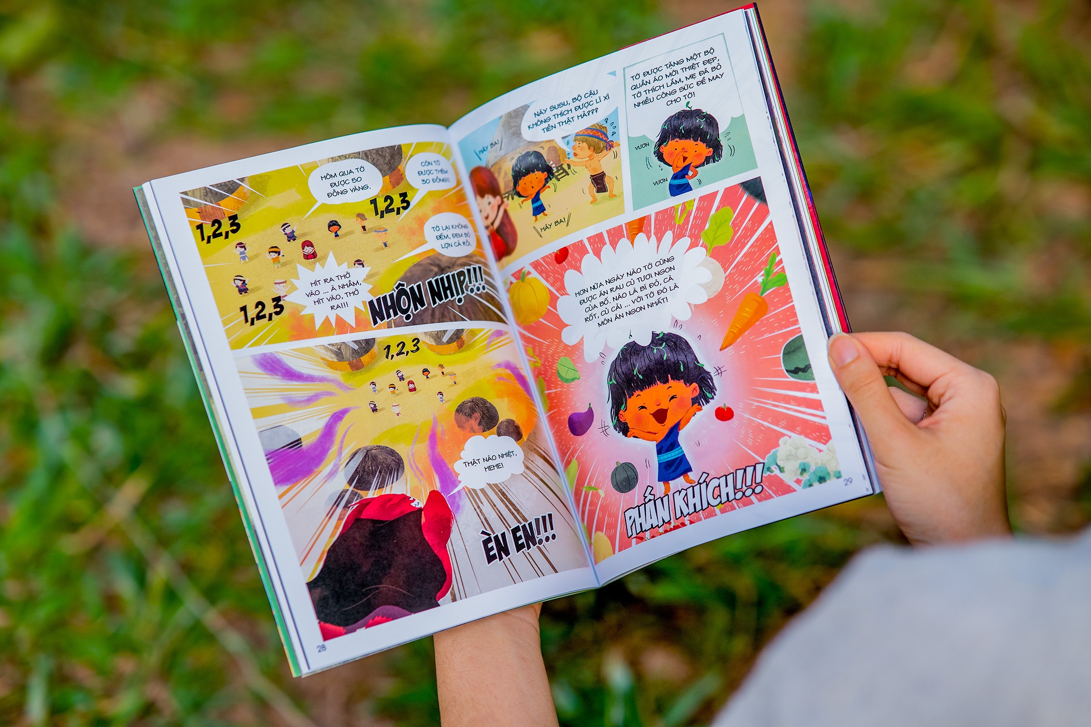 gieo - bộ truyện tranh sự tích lì xì hạt giống