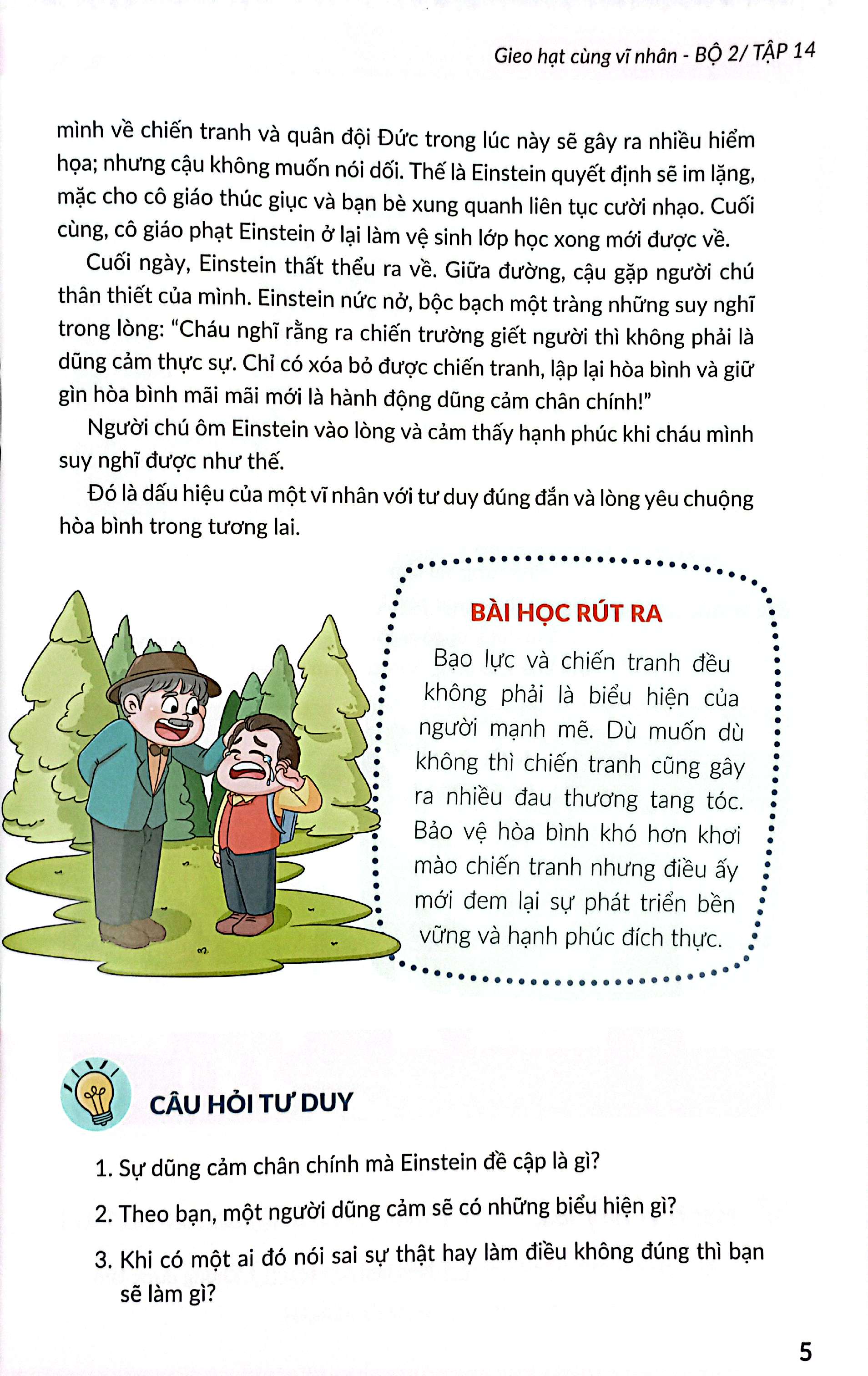 gieo hạt cùng vĩ nhân - bộ 2 - tập 14