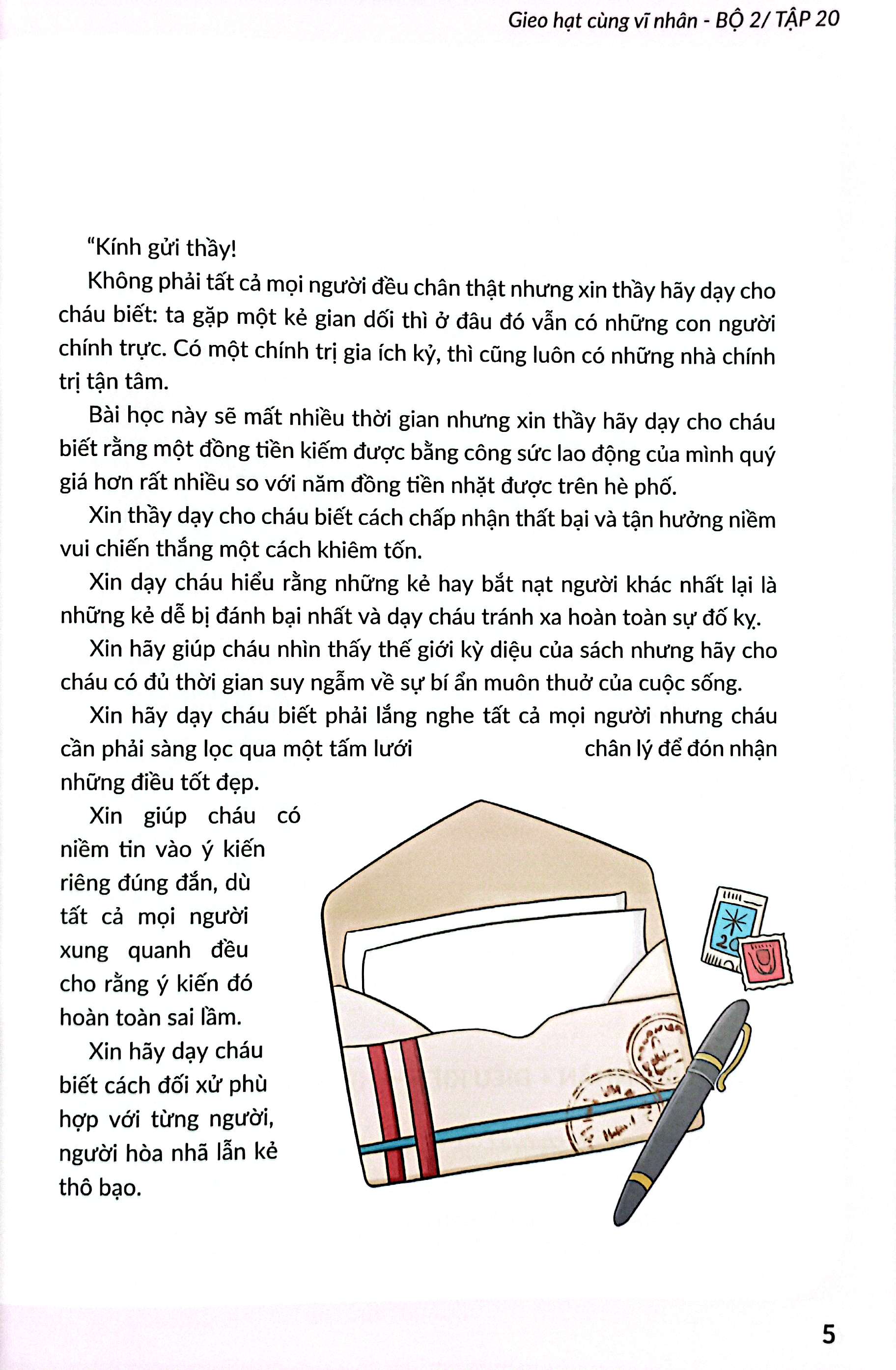 gieo hạt cùng vĩ nhân - bộ 2 - tập 20