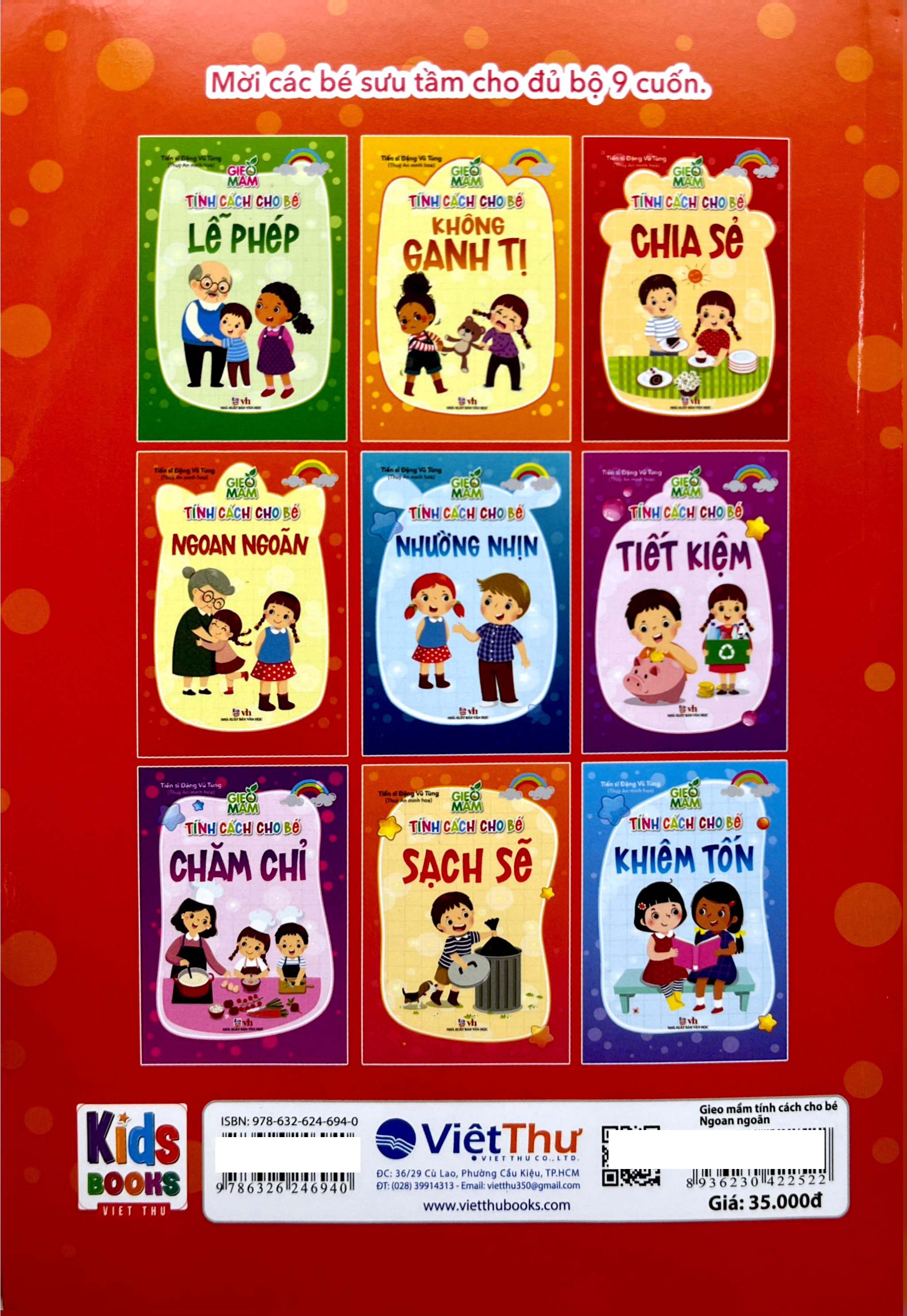 Gieo Mầm Tính Cách Cho Bé - Ngoan Ngoãn