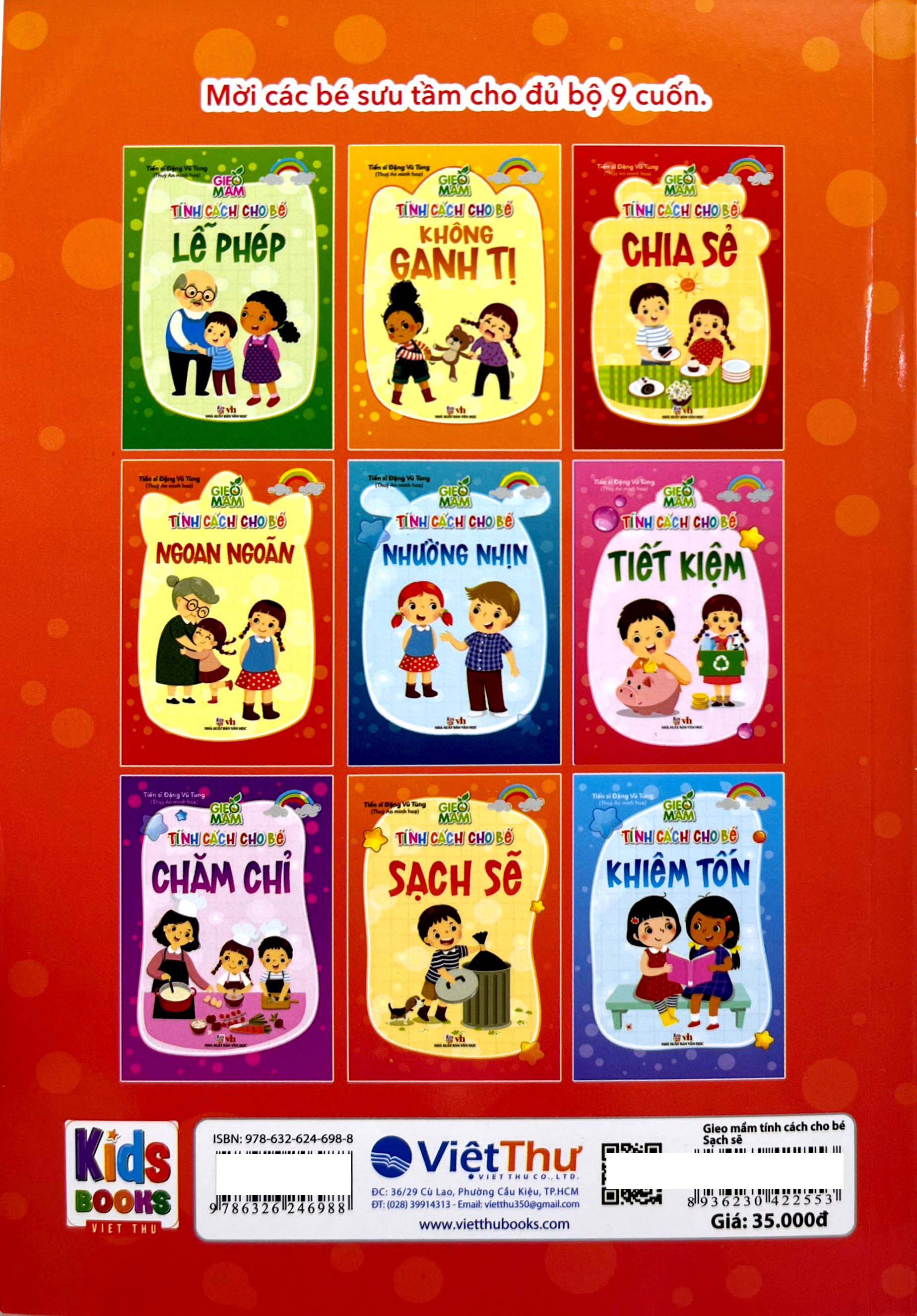 Gieo Mầm Tính Cách Cho Bé - Sạch Sẽ