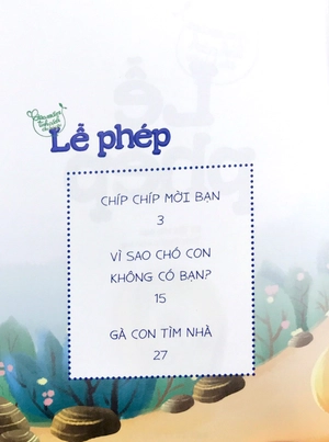 gieo mầm tính cách cho bé yêu - lễ phép (tái bản 2022)