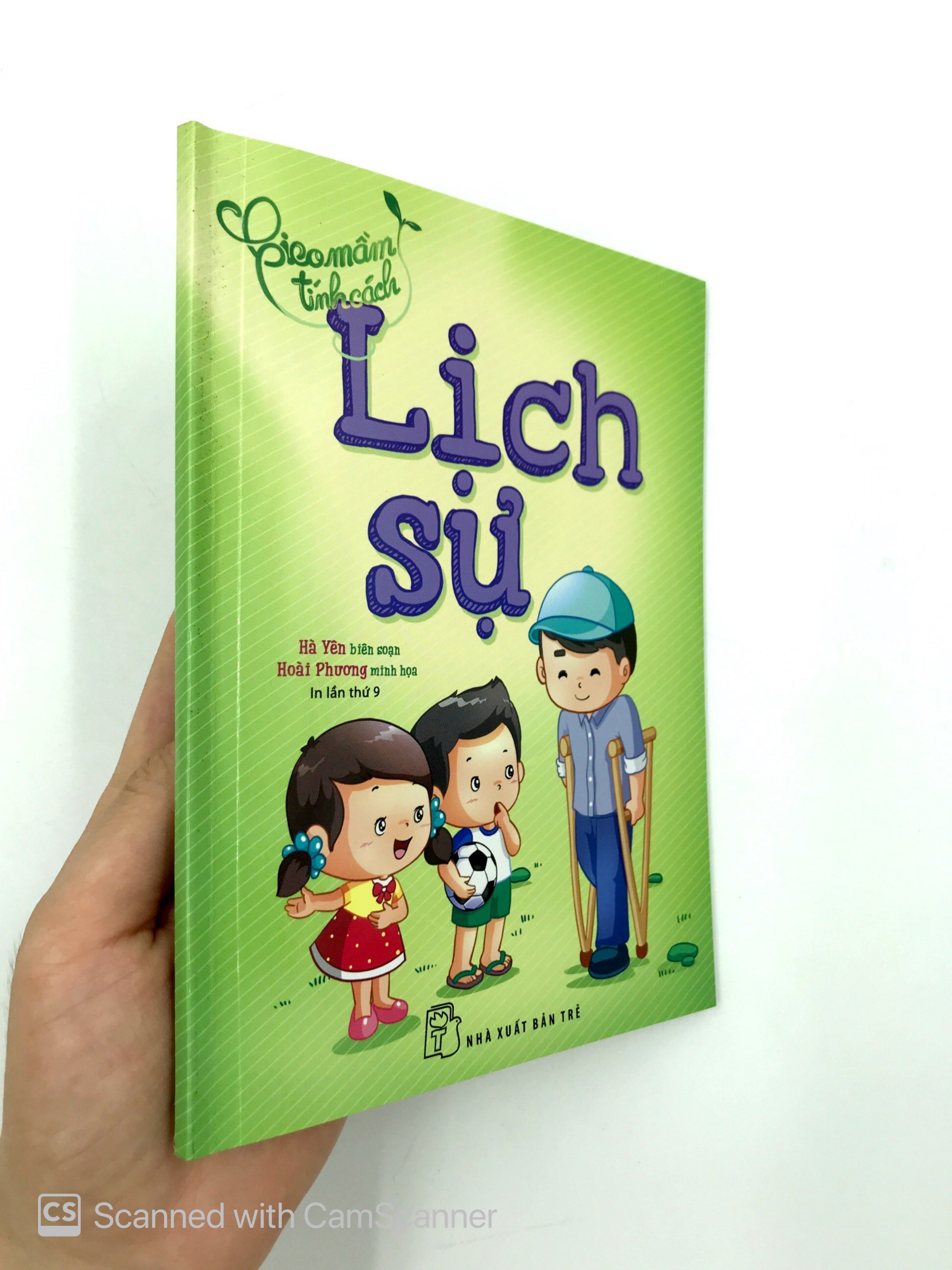 gieo mầm tính cách - lịch sự (tái bản 2019)