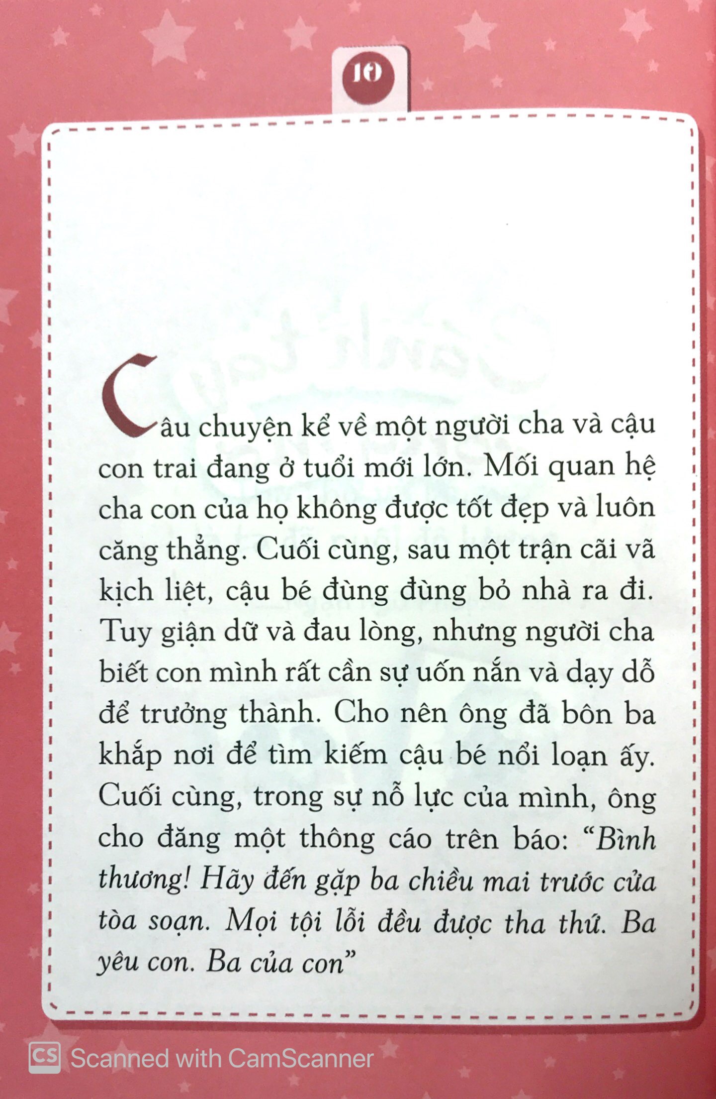 gieo mầm tính cách - tha thứ (tái bản 2019)