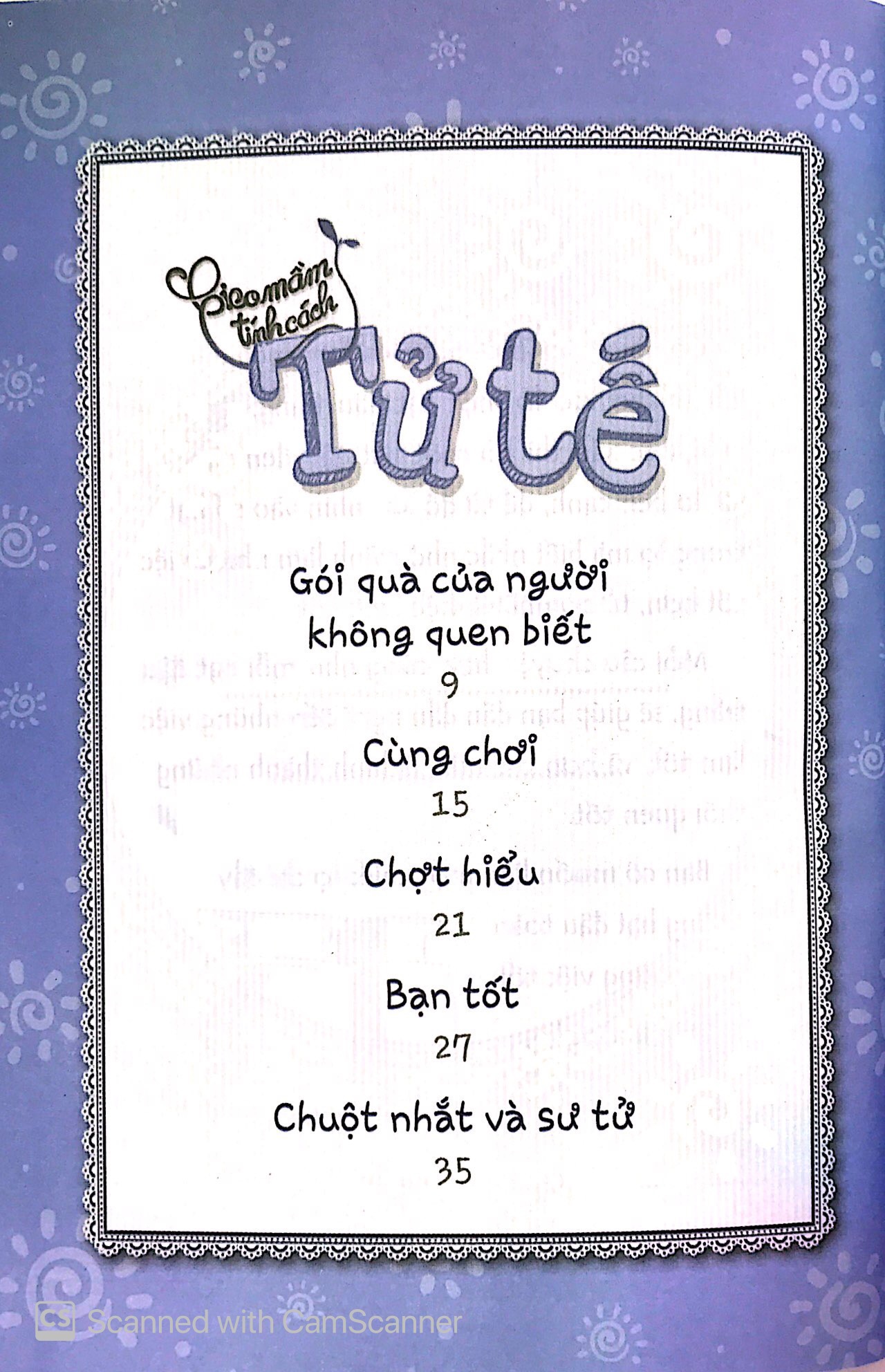 gieo mầm tính cách - tử tế (tái bản 2019)