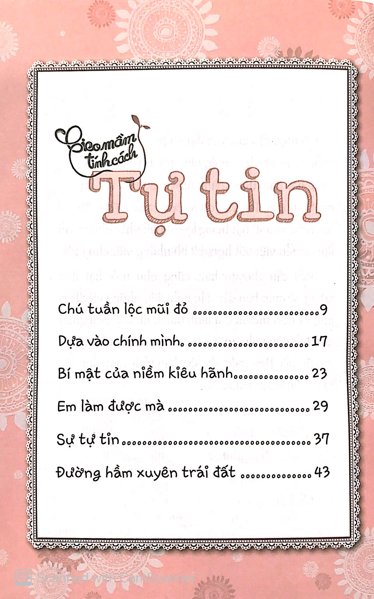 gieo mầm tính cách - tự tin (tái bản 2019)