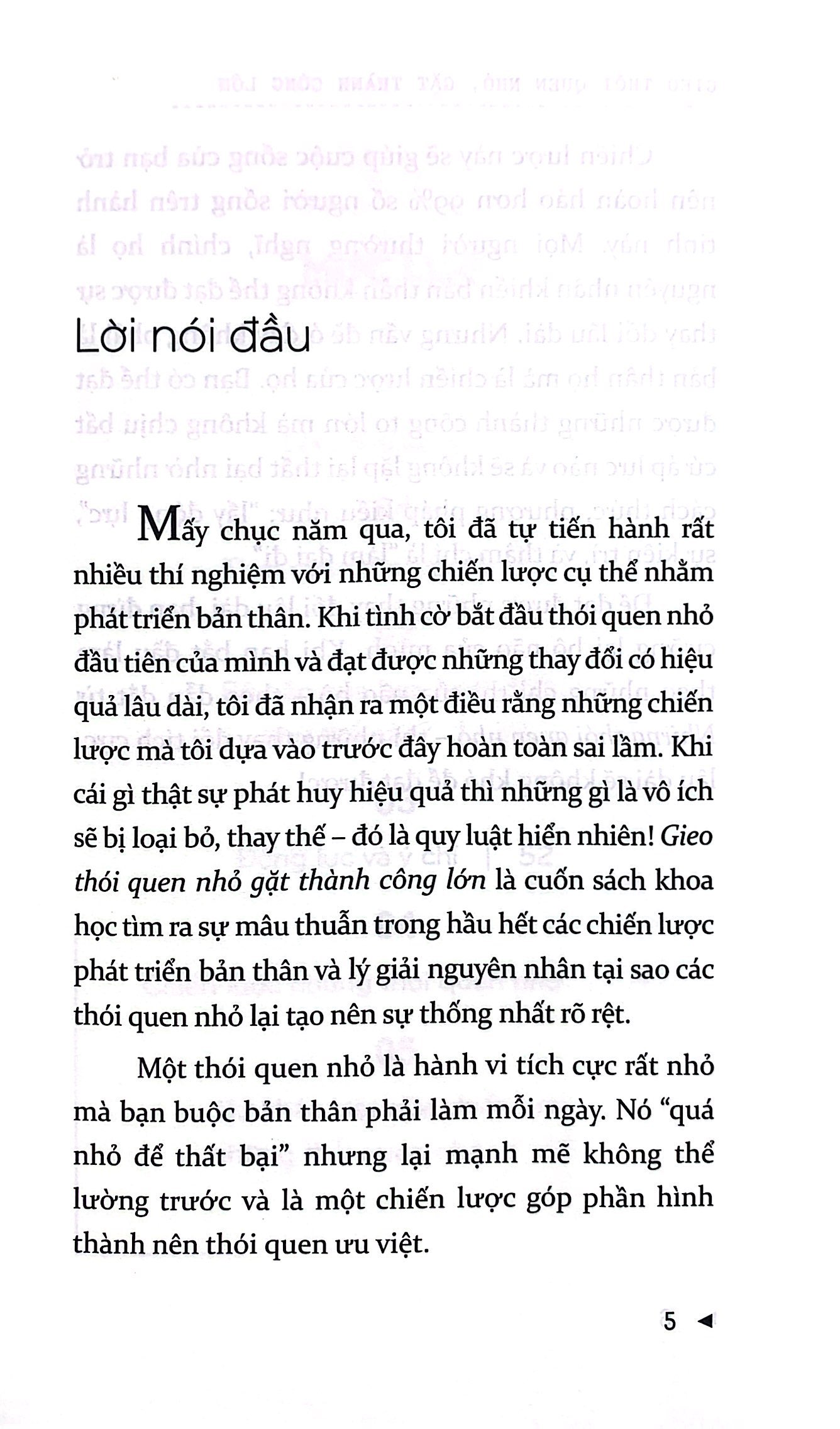 gieo thói quen nhỏ gặt thành công lớn