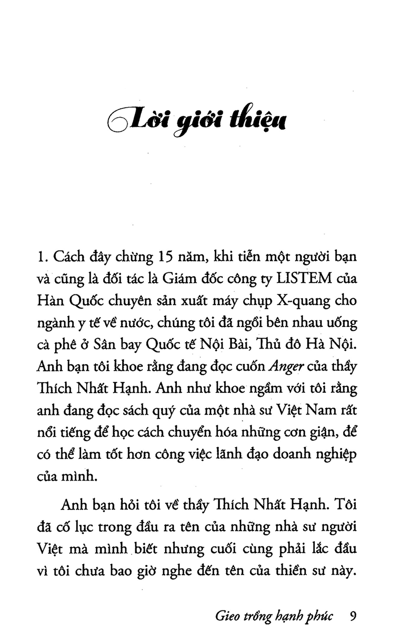 gieo trồng hạnh phúc (tái bản 2021)