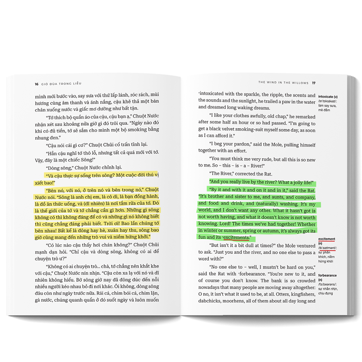 gió đùa trong liễu - the wind in the willows - song ngữ việt-anh