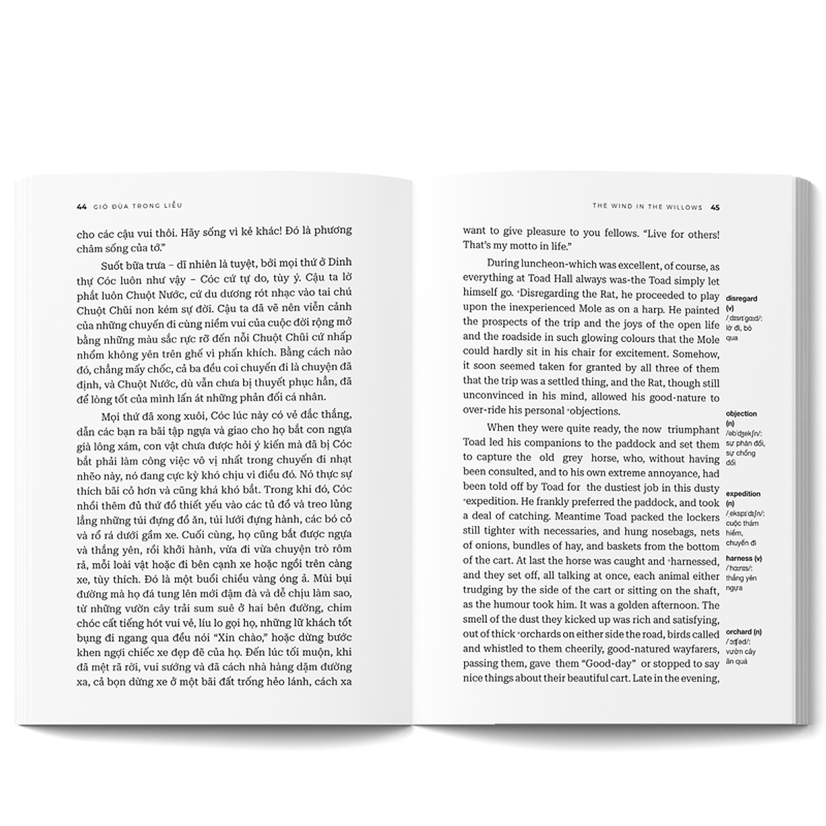gió đùa trong liễu - the wind in the willows - song ngữ việt-anh