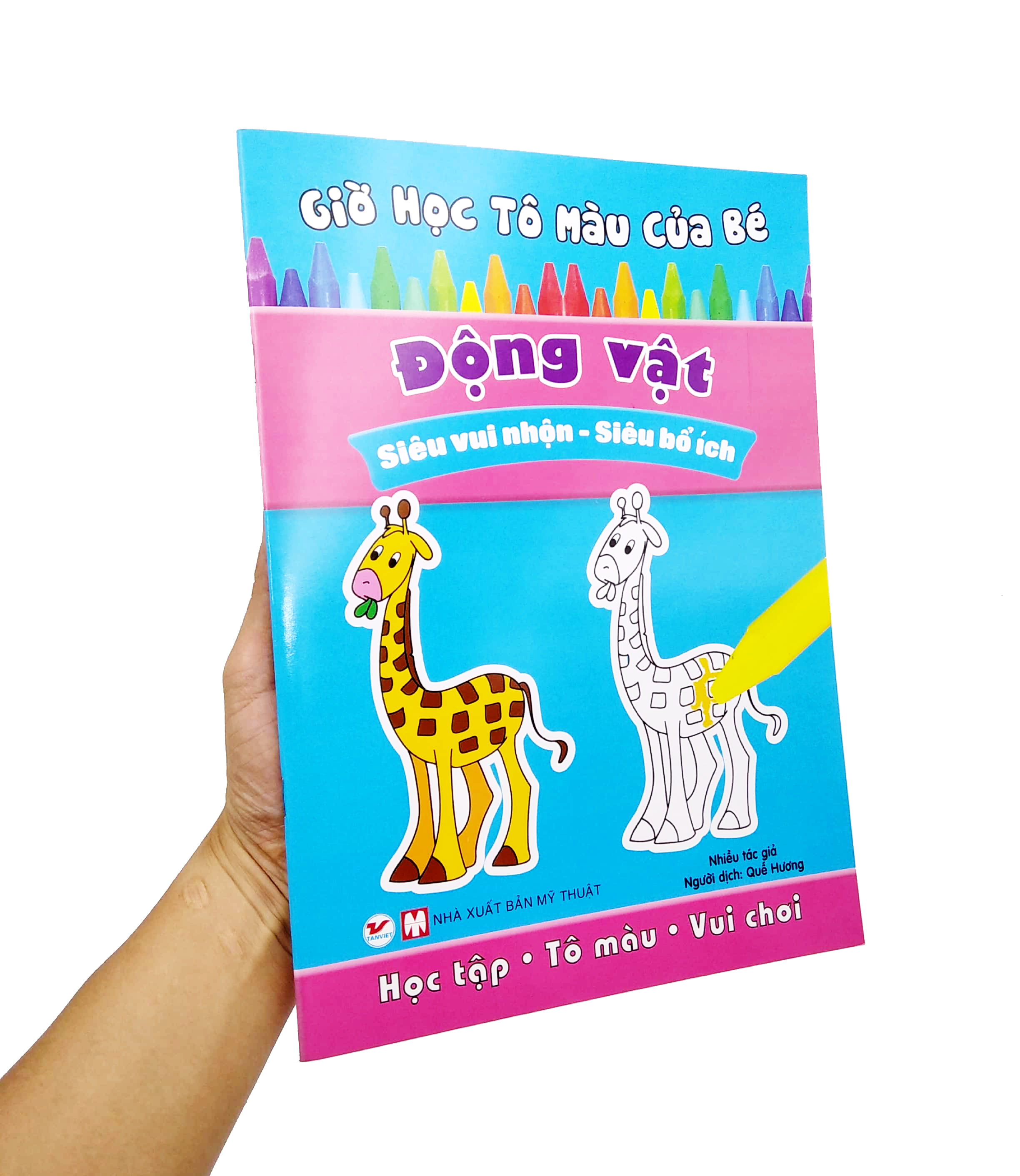 giờ học tô màu của bé - động vật (siêu vui nhộn - siêu bổ ích)