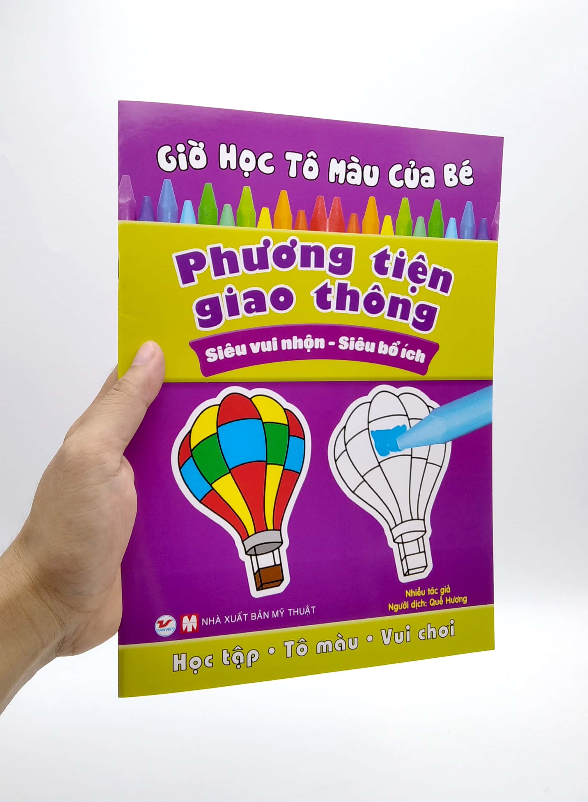 giờ học tô màu của bé - phương tiện giao thông (siêu vui nhộn - siêu bổ ích)