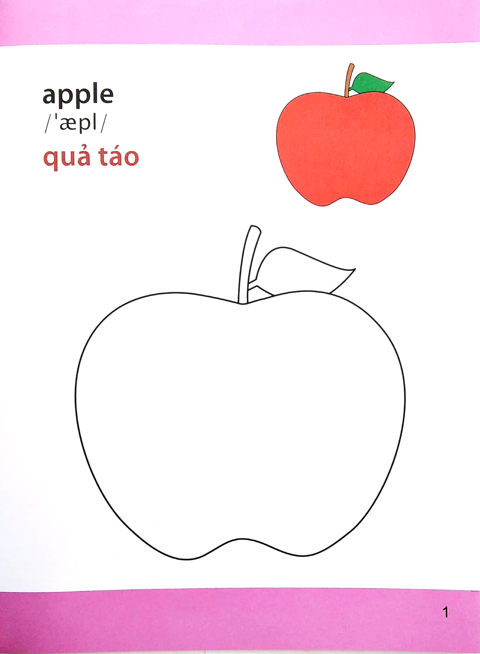 giờ học tô màu của bé - trái cây (siêu vui nhộn - siêu bổ ích)