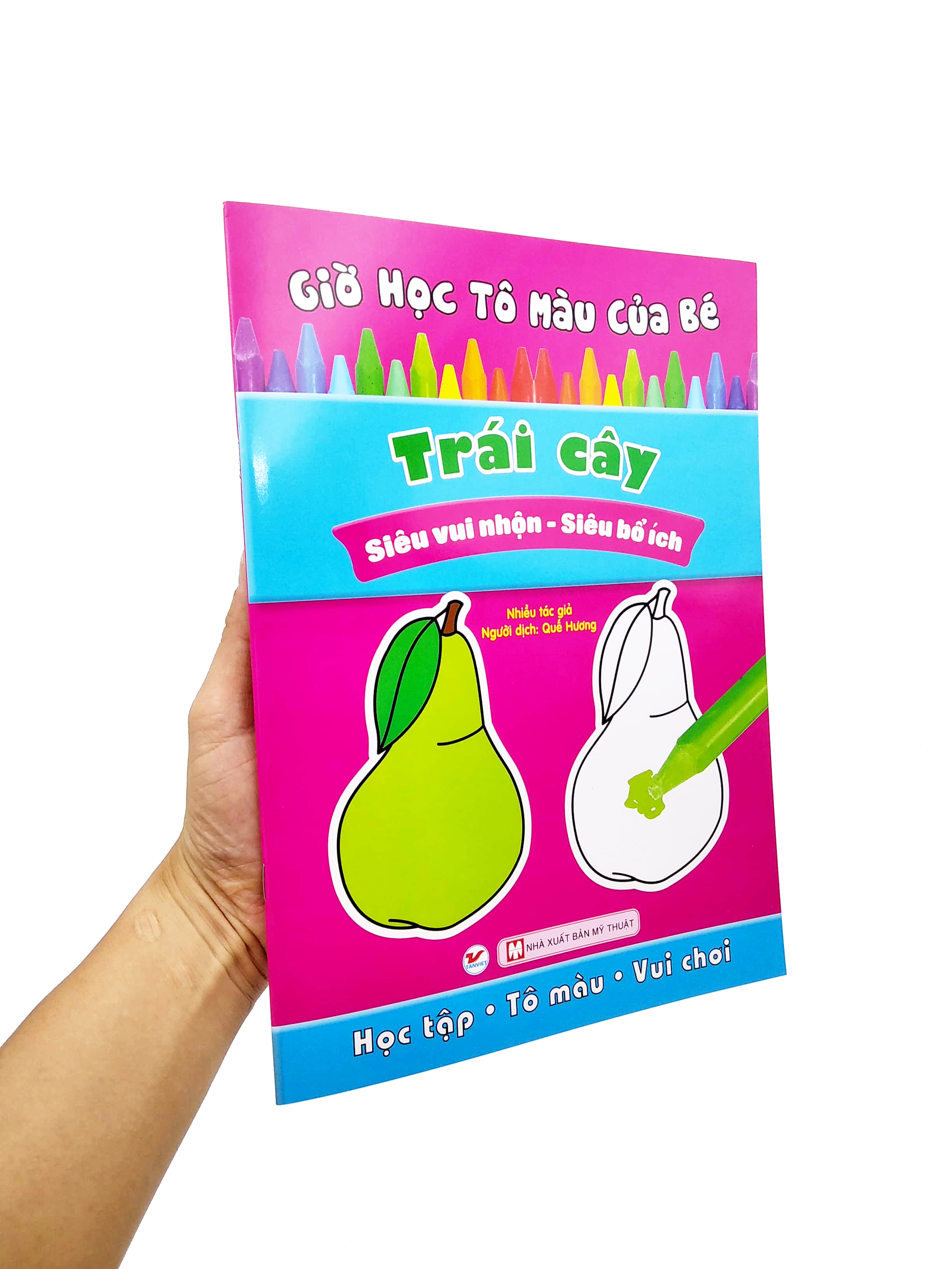 giờ học tô màu của bé - trái cây (siêu vui nhộn - siêu bổ ích)