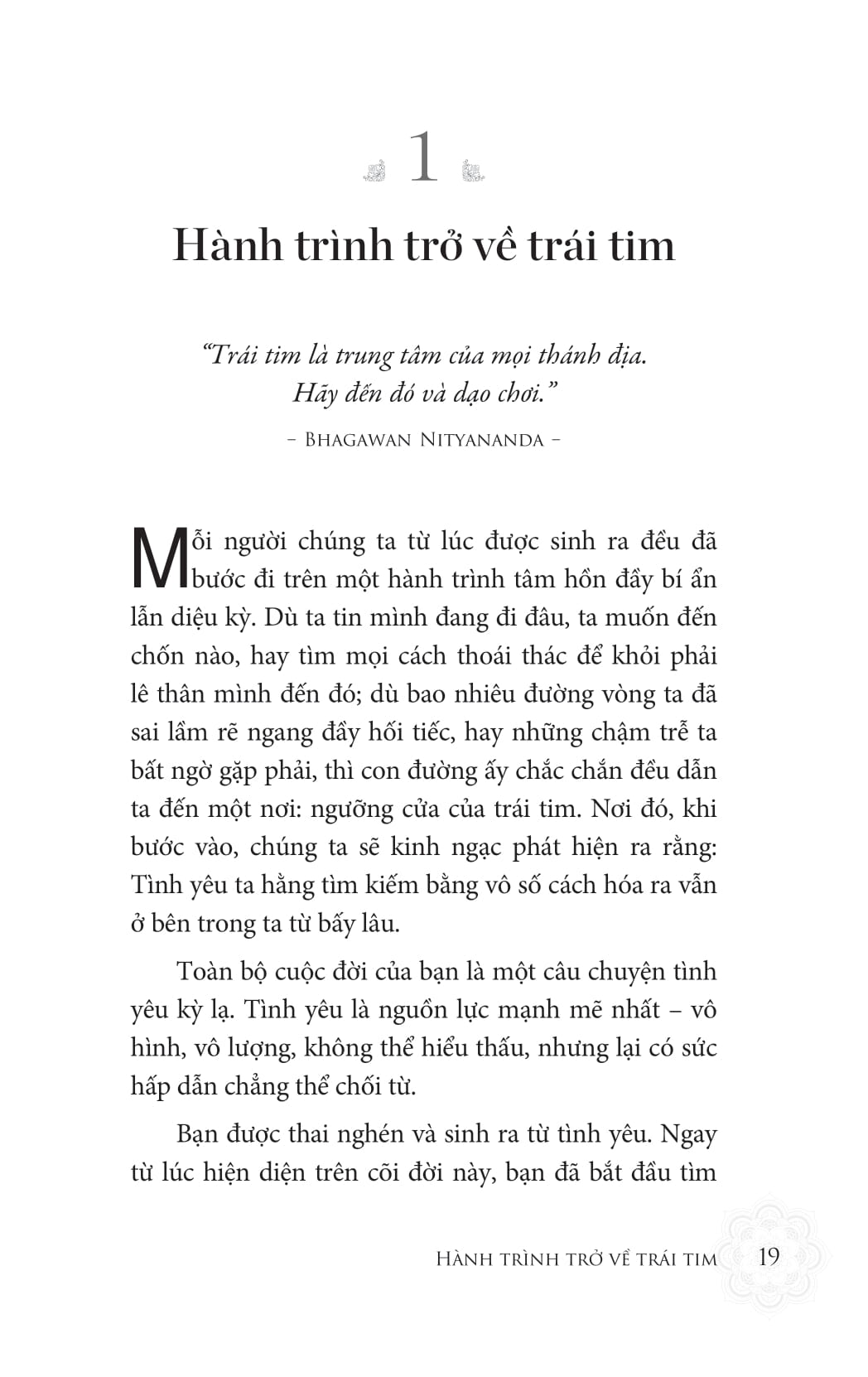 giờ là lúc sống trong tình yêu