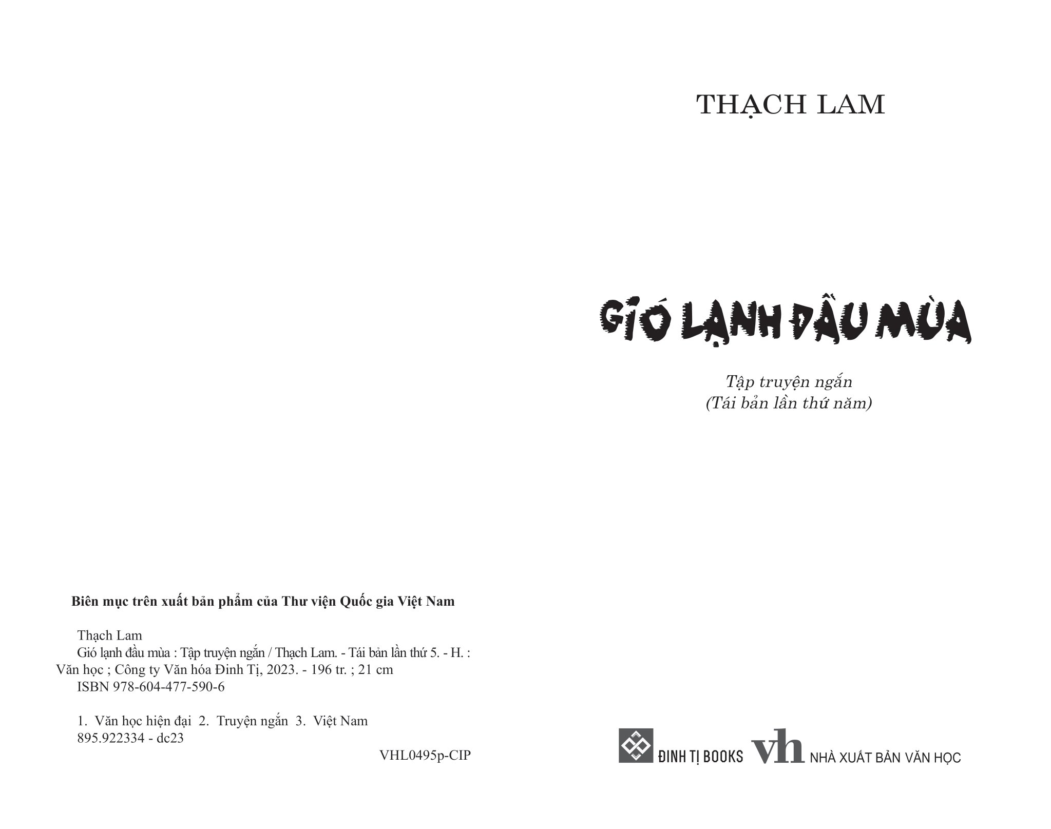 gió lạnh đầu mùa (tái bản 2024)