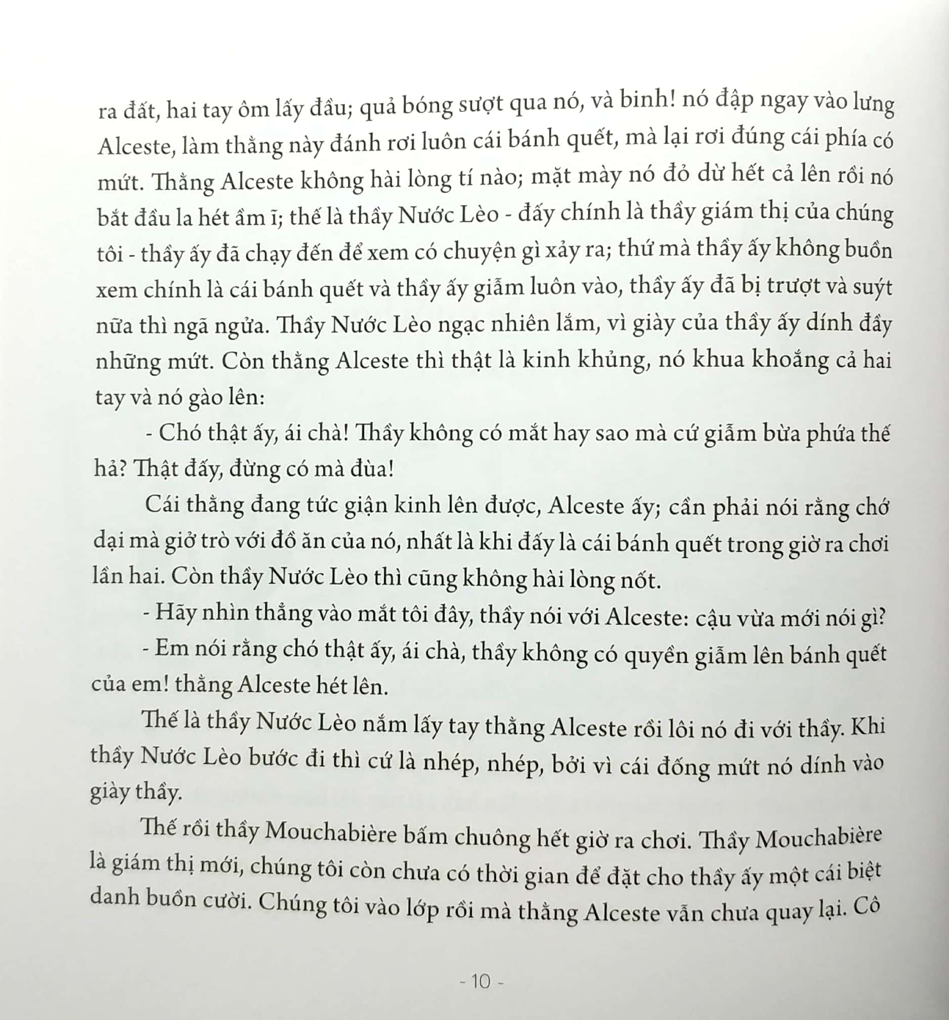 giờ ra chơi của nhóc nicolas (tái bản)