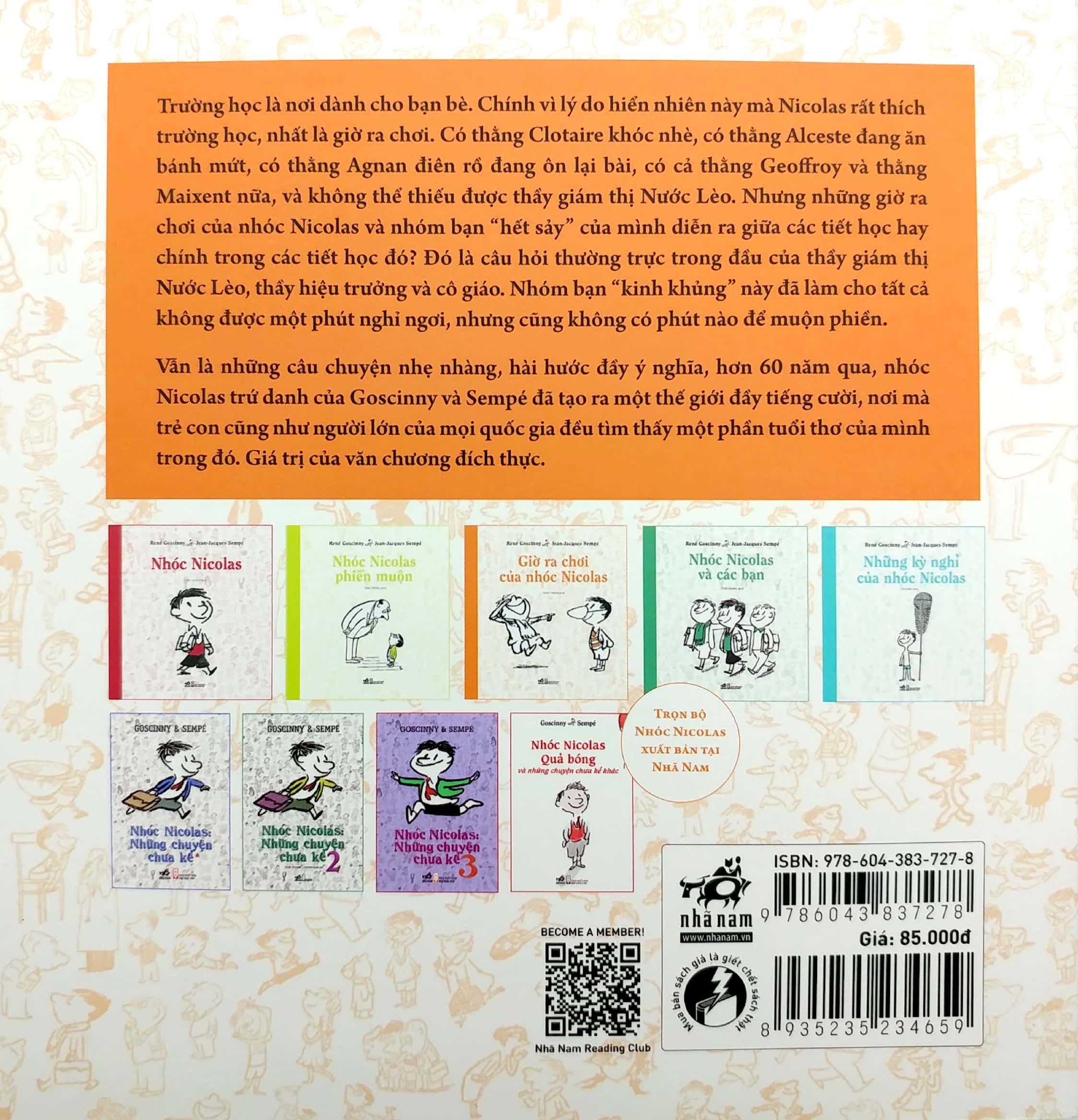 giờ ra chơi của nhóc nicolas (tái bản)