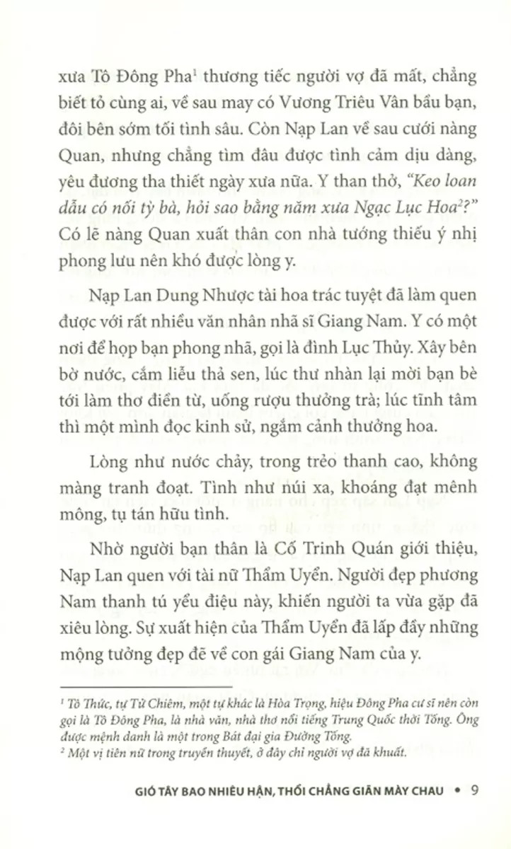gió tây bao nhiêu hận thổi chẳng giãn mày chau