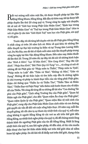 giới định tuệ trong phật giáo nhân gian
