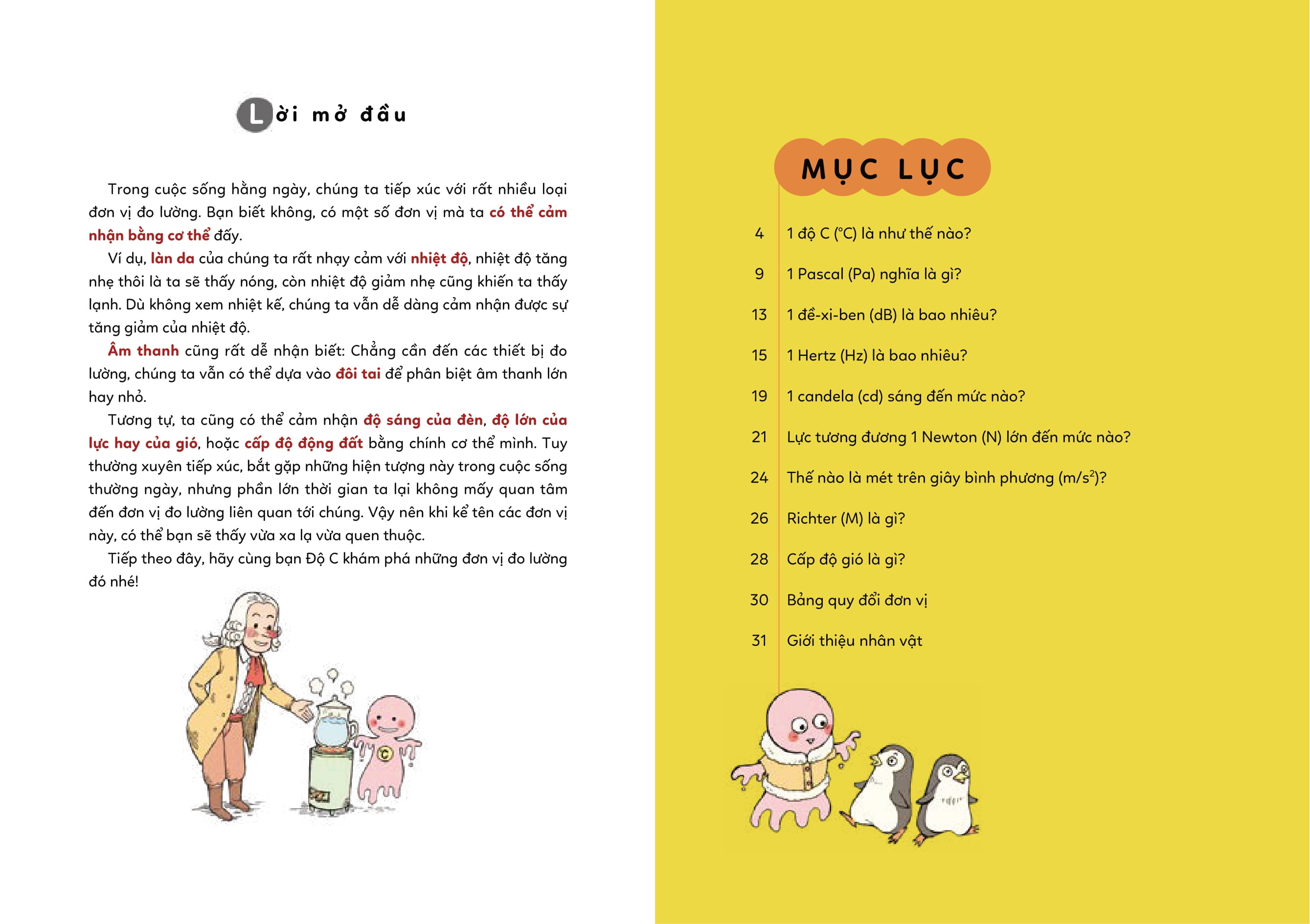 giỏi đo lường, giỏi toán học - 1 độ c là như thế nào?