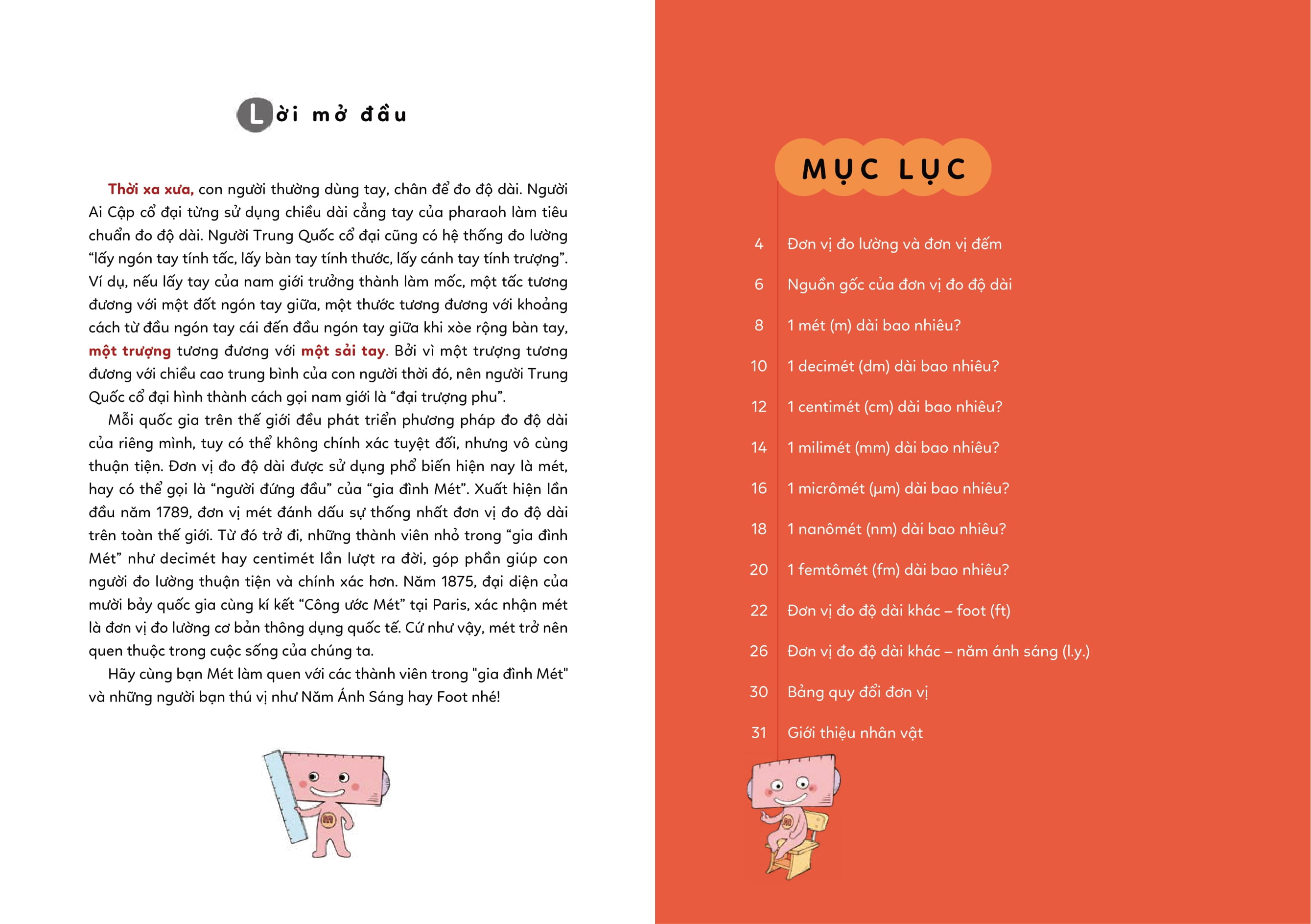 giỏi đo lường, giỏi toán học - 1 mét dài bao nhiêu?