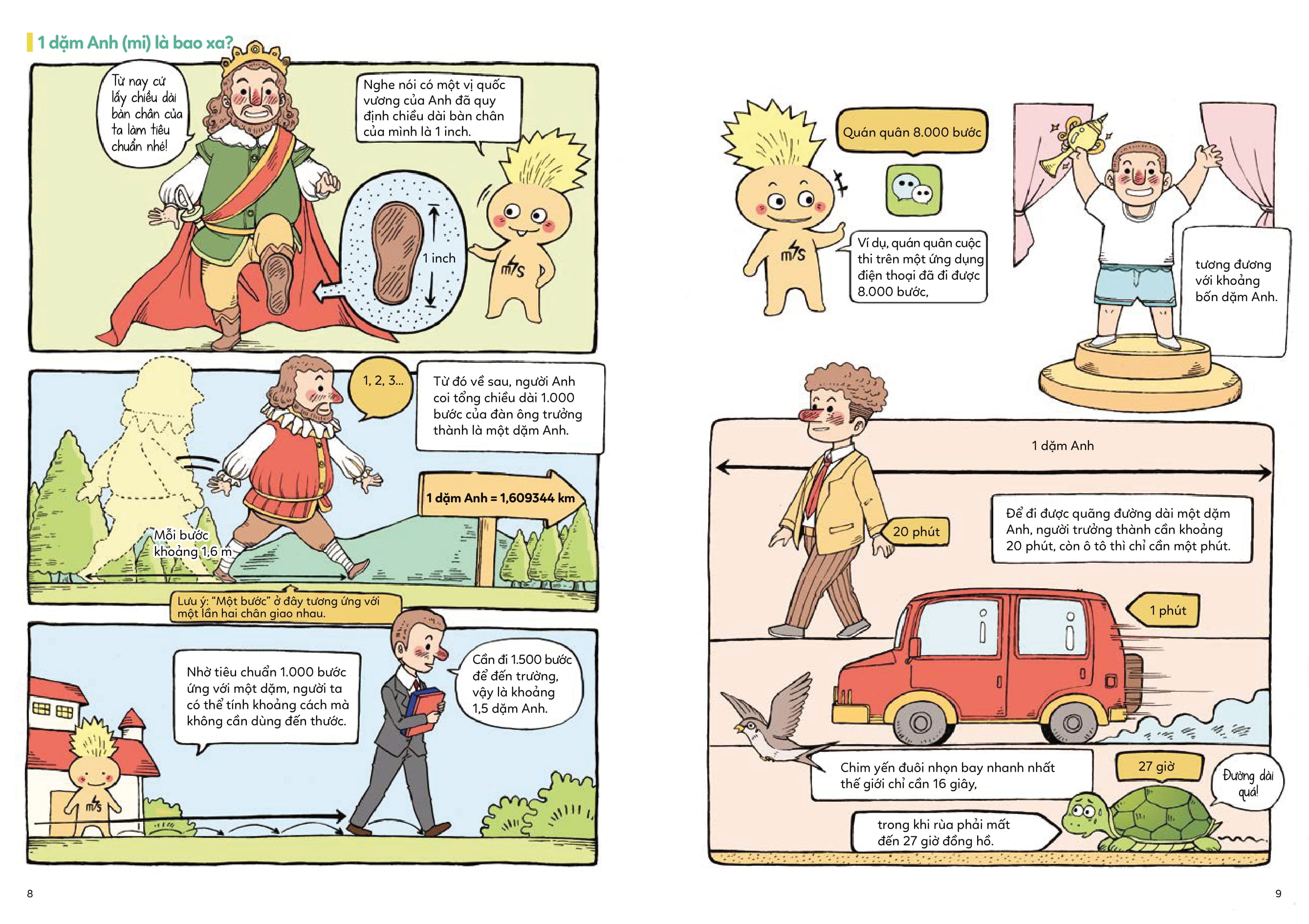 giỏi đo lường, giỏi toán học - 1 mét trên giây là bao nhiêu?