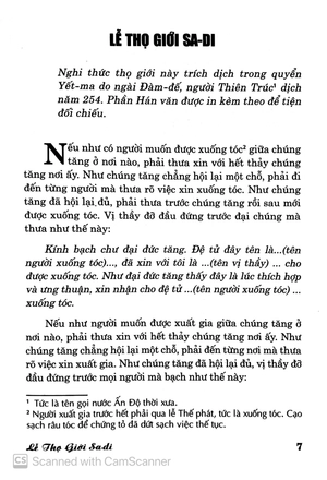 giới luật và oan nghi của bậc thầy sa-di và sa-di ni