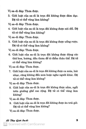 giới luật và oan nghi của bậc thầy sa-di và sa-di ni