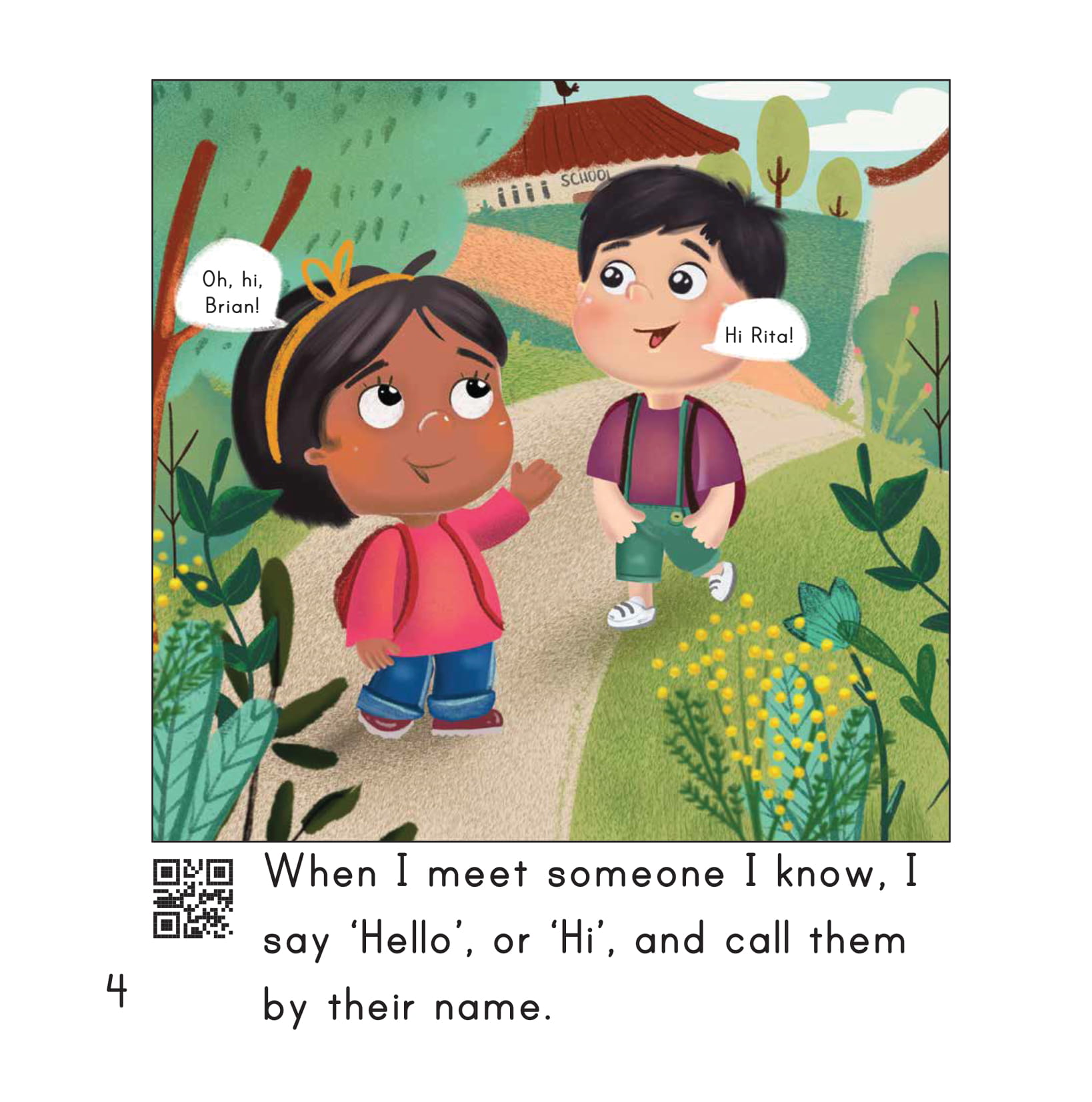 giỏi tiếng anh - vui ứng xử - being polite - greetings