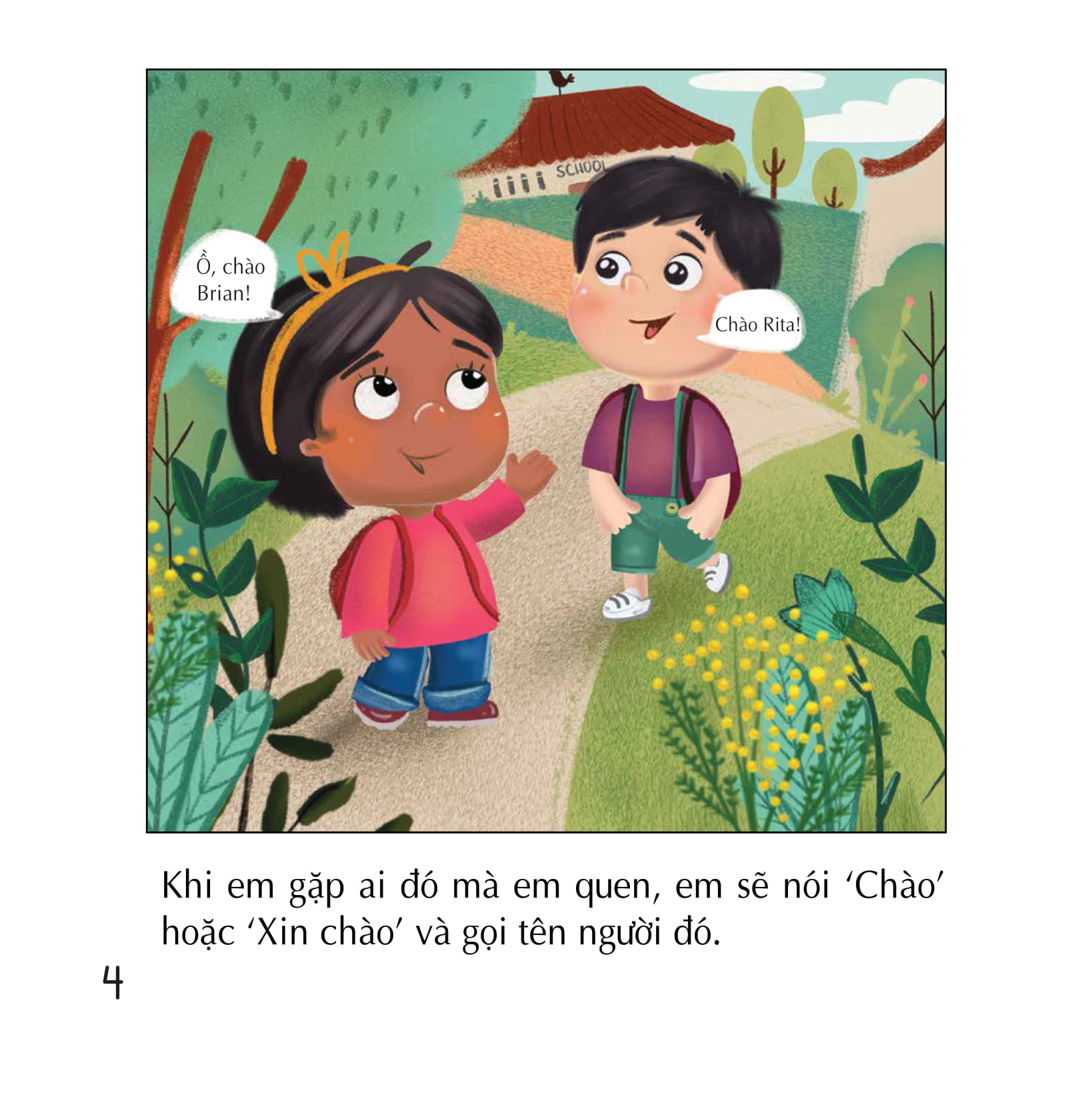 giỏi tiếng anh - vui ứng xử - being polite - greetings